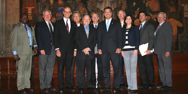 Governor & GOED Director Hill meet with Dr. Fernando Serrano Migallon Governor & GOED Director Hill meet with Dr. Fernando Serrano Migallon