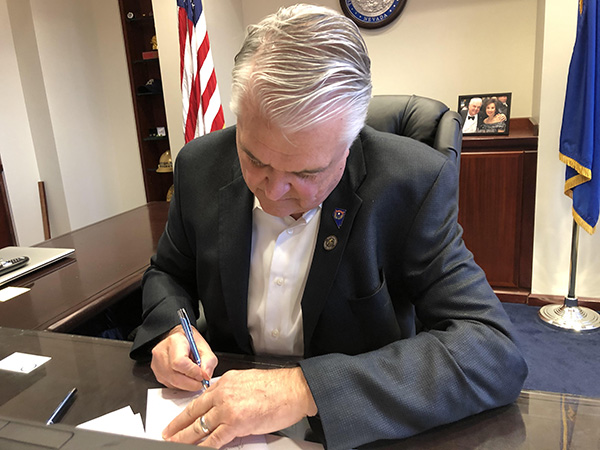 Governor Sisolak Signing SB4