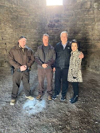 (PICTURED: Steve Gray, Park Supervisor; Jared Rozich, Park Ranger; Governor Steve Sisolak; First Lady Kathy Sisolak) (PICTURED: Steve Gray, Park Supervisor; Jared Rozich, Park Ranger; Governor Steve Sisolak; First Lady Kathy Sisolak)
