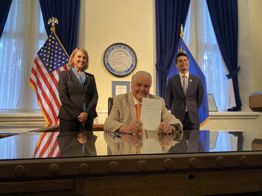 Governor Sisolak signs Senate Bill 52  Photo 02