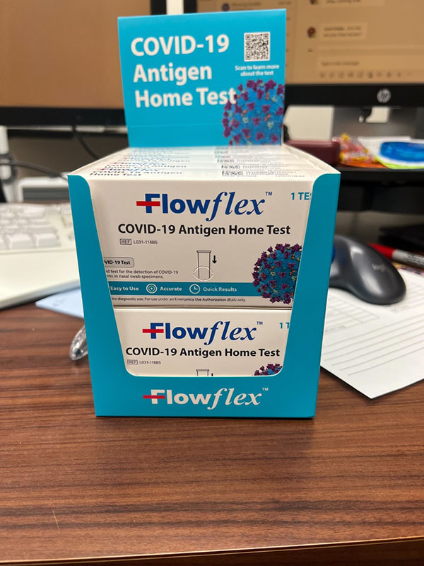 Flowflex COVID-19 antigen at-home tests